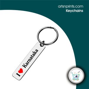 I love Karnataka Custom made Keychains for hotel ad lodges by artsNprintsdotcom