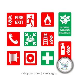 Safety Signs Manufacturer Karnataka.artsnprints.com shop online and get door delivery across India order now